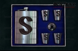 Фляги с гравировкой набор (0,26 & 0,5L) подарочный